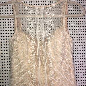 Minuet Lace Tiered  Prom Dress